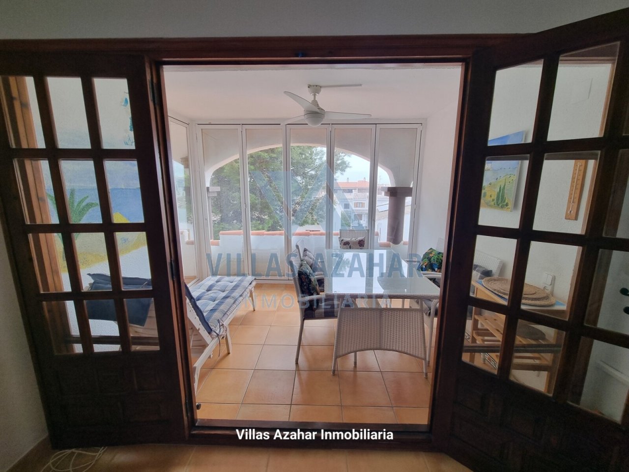 Veranda luminosa con cristalería panorámica - ¡Su invernadero para sentirse bien!